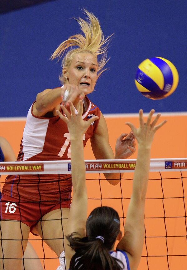 Российская волейболистка Юлия Морозова