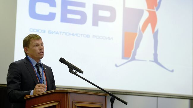 Член Правления Союза биатлонистов России (СБР) Виктор Майгуров