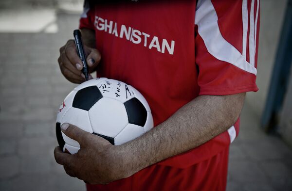 Футбольный матч серии «Шурави против моджахедов» в Кабуле