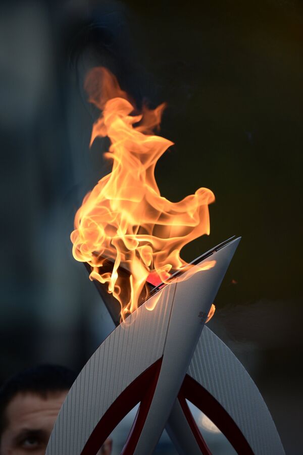 Эстафета Олимпийского огня. Смоленск