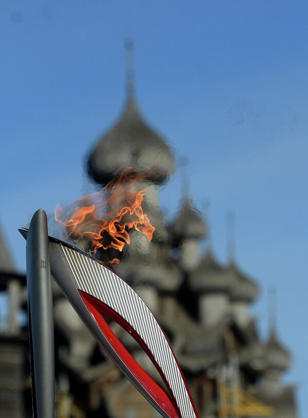 Факел олимпийского огня