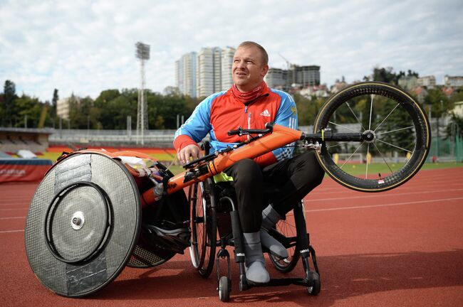 Спортсмен Сергей Шилов