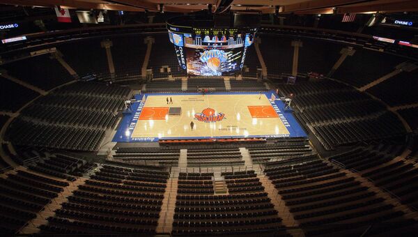 Домашняя арена клубов НБА Нью-Йорк Никс и НХЛ Нью-Йорк Рейнджерс Мэдисон Сквер Гарден