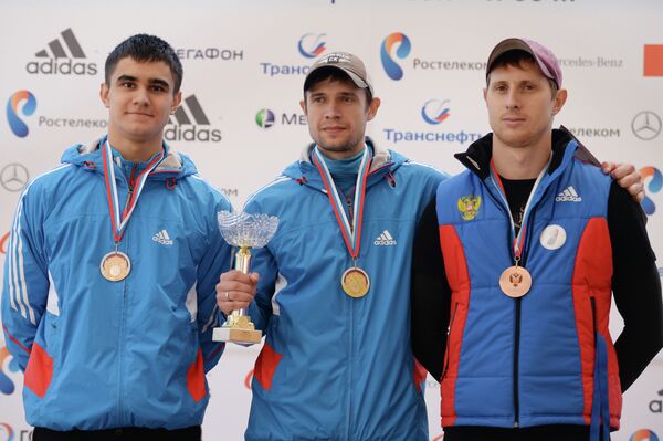 Никита Трегубов, Александр Третьяков, Сергей Чудинов (слева направо)