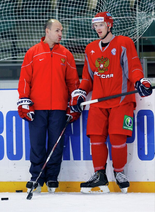 Дмитрий Юшкевич (слева) и Юрий Александров