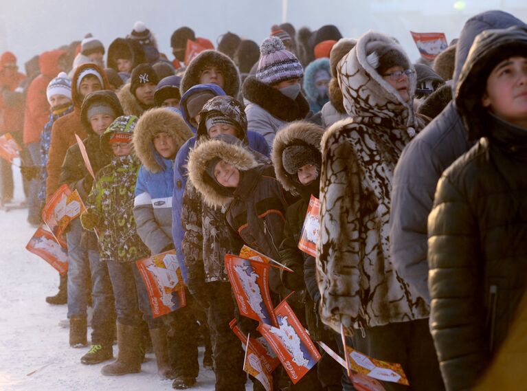 Эстафета Олимпийского огня. Норильск Эстафета Олимпийского огня. Норильск