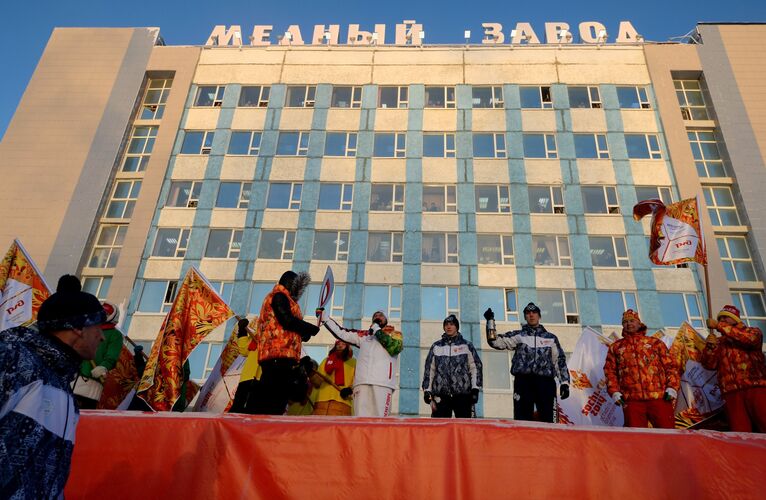 Эстафета Олимпийского огня. Норильск Эстафета Олимпийского огня. Норильск