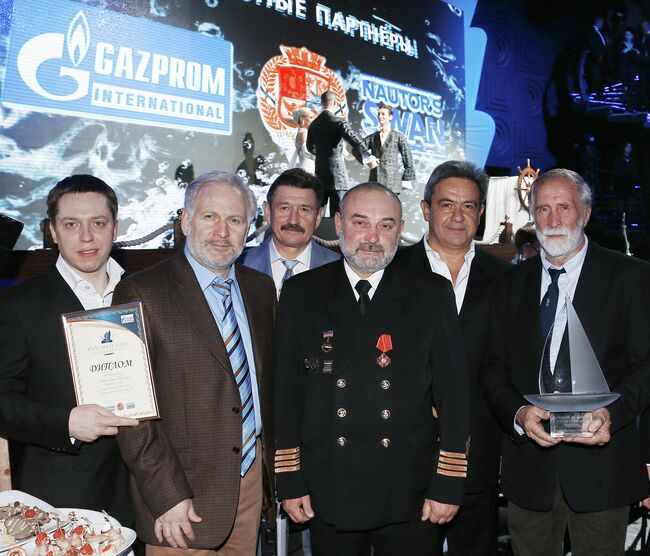 Церемония награждения национальной премией Яхтсмен года 2012