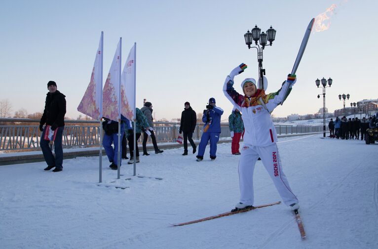 Олимпийская чемпионка 1994 года по биатлону Луиза Носкова