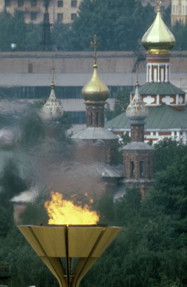 Огонь Олимпиады-80