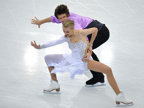 Александра Степанова и Иван Букин. Танцы на льду. Короткая программа