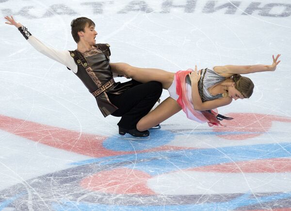 Виктория Синицина и Руслан Жиганшин. Танцы на льду. Произвольная программа
