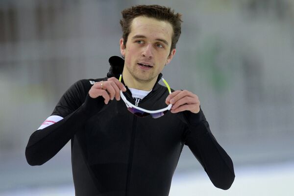 Денис Юсков на дистанции забега на 1500 метров