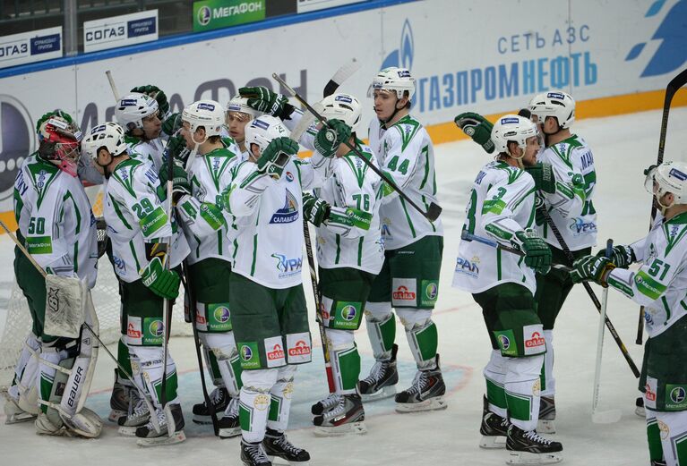 Хоккеисты Салавата Юлаева