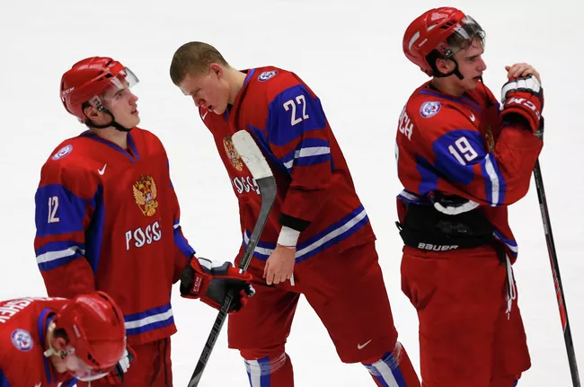 Хоккеисты сборной России
