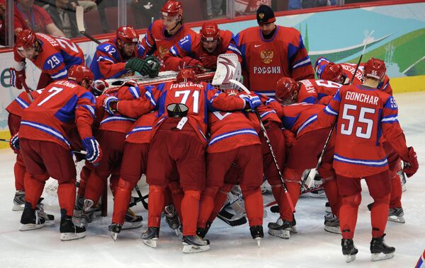 Российские хоккеисты на зимних Олимпийских играх 2010 года