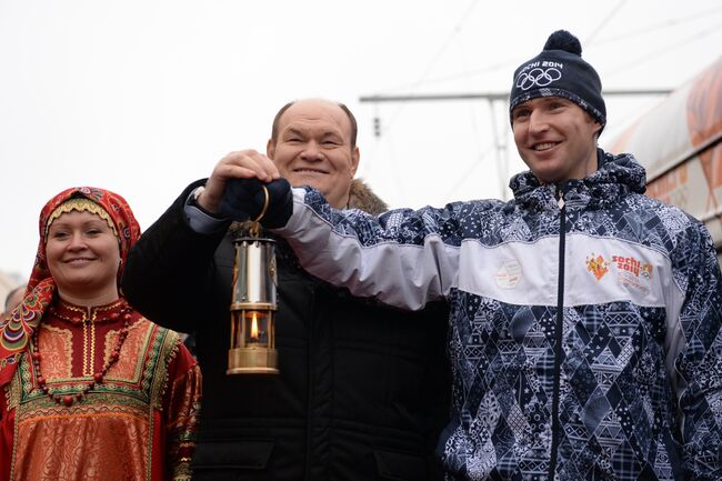 Губернатор Пензенской области Василий Бочкарев (в центре)