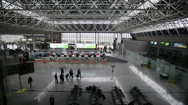 Зал аэропорта в Сочи