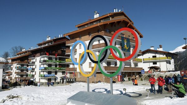 Главная Олимпийская горная деревня в Сочи