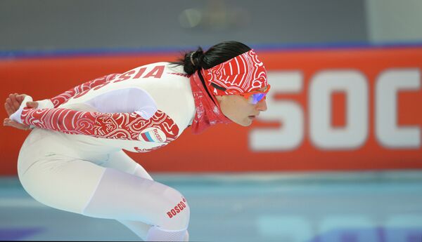Анна Чернова (Россия) Конькобежный спорт. Тренировки
