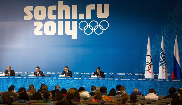 Пресс-конференция Итоги подготовки к Играм в Сочи в Олимпийском парке