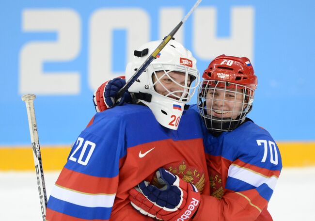 Олимпиада 2014. Хоккей. Женщины. Россия - Германия