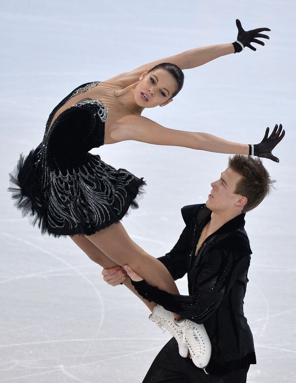 Олимпиада 2014. Фигурное катание. Команды. Танцы на льду. Произвольная программа