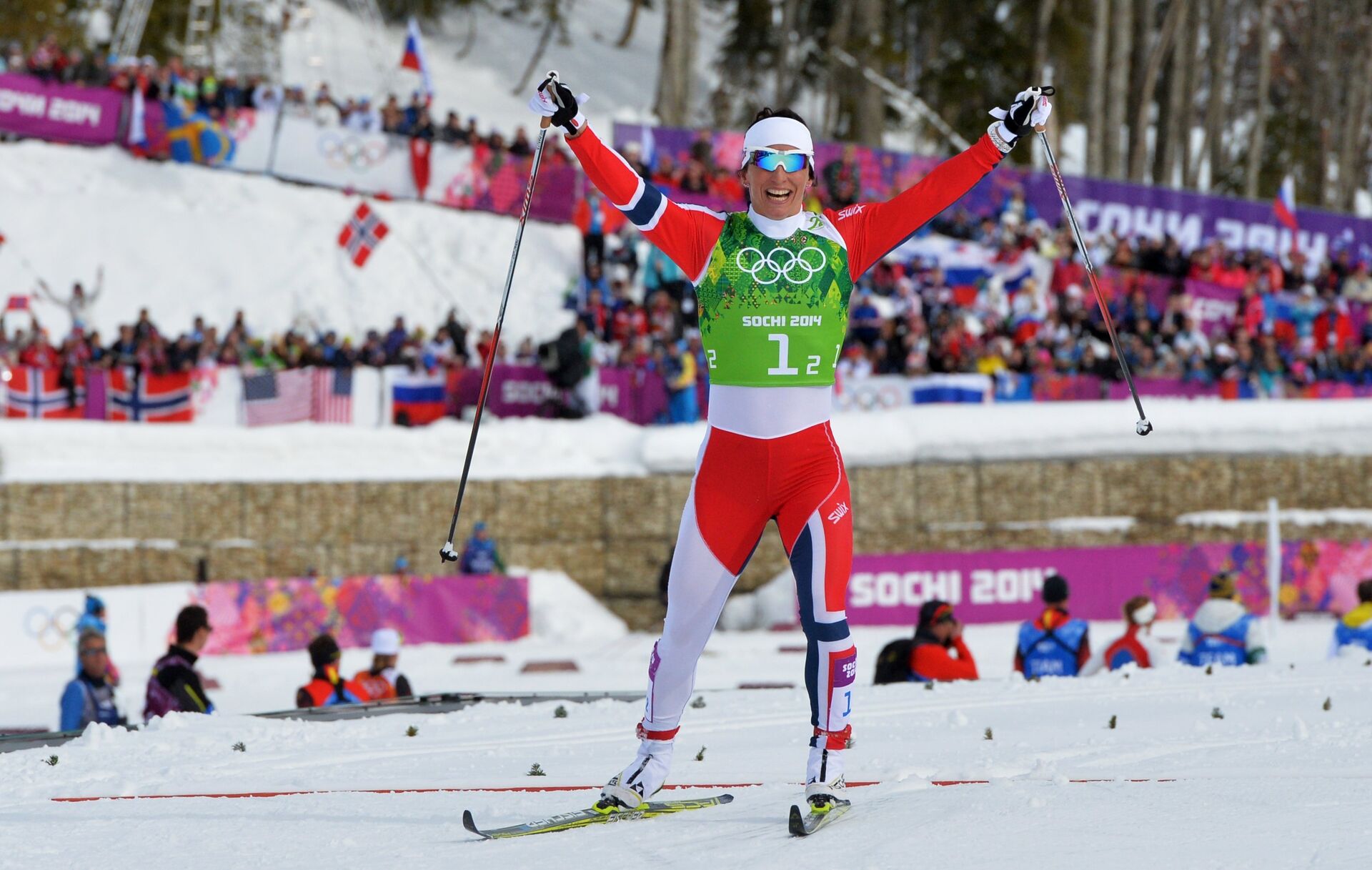 Спринт свободный. Олимпийские игры 2014 лыжи. Командный спринт женщины.