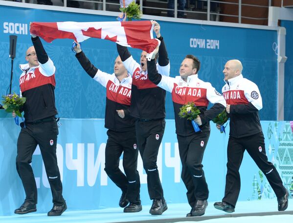 Керлингисты сборной Канады