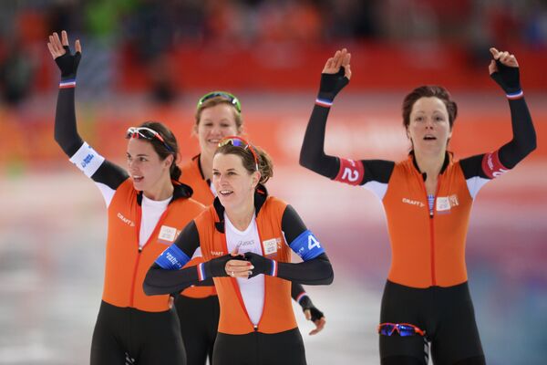 Конькобежки сборной Нидерландов