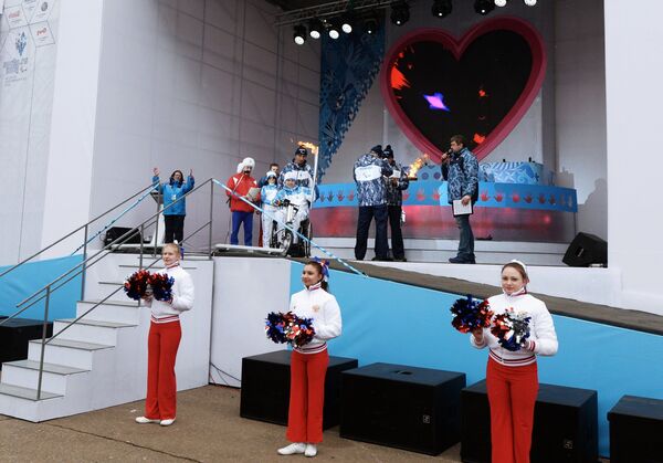 Эстафета паралимпийского огня. Москва