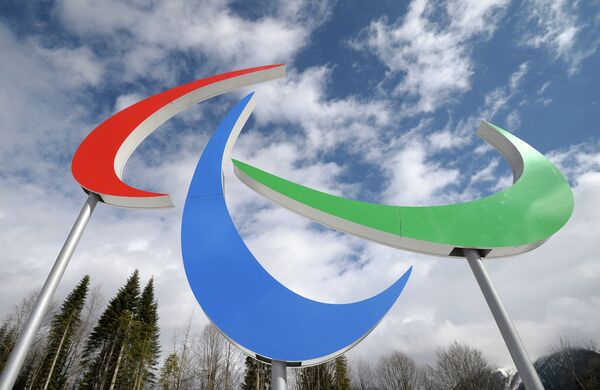 Эмблема XI зимних Паралимпийских игр в Сочи