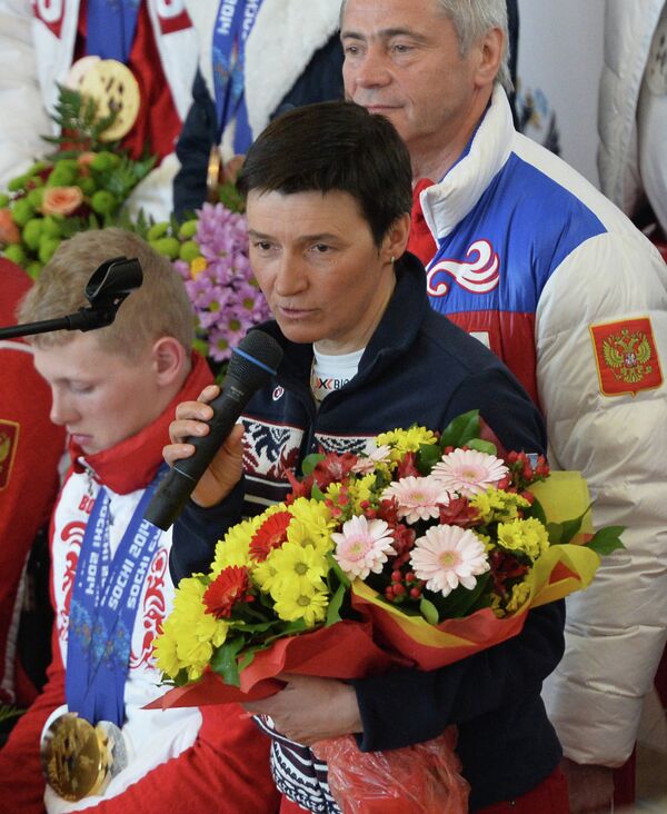 Старший тренер сборной России по лыжным гонкам Ирина Громова