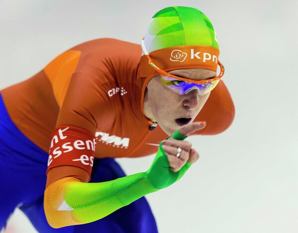 Голландская конькобежка Ирен Вюст