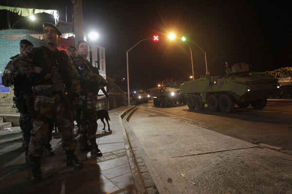 Полицейская спецоперация в Рио-де-Жанейро