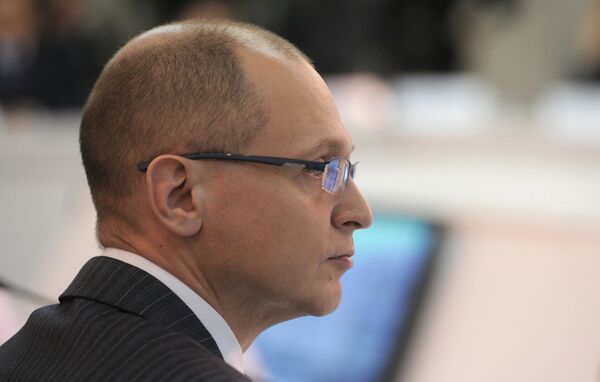 Директор Государственной корпорации по атомной энергии Росатом Сергей Кириенко