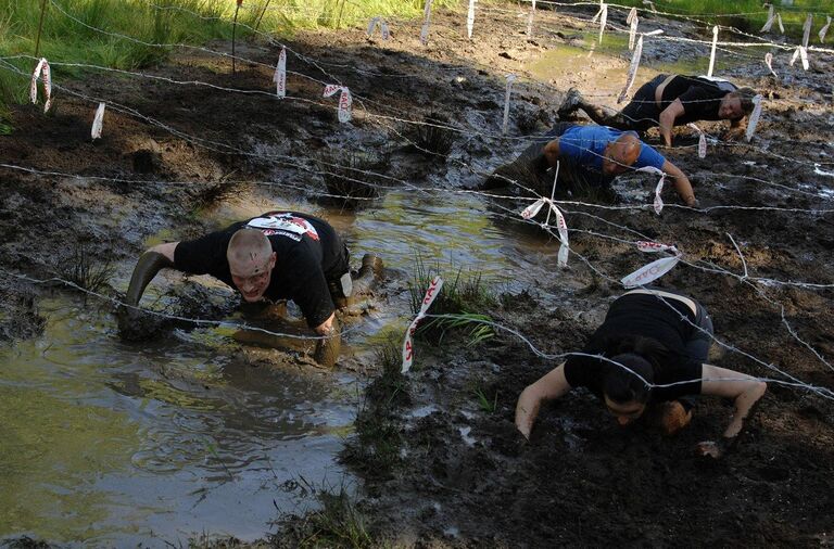 Гонка Dirty Dash.