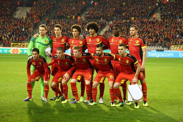Футболисты сборной Бельгии