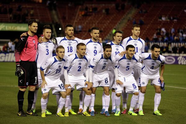 Футболисты сборной Боснии и Герцеговины