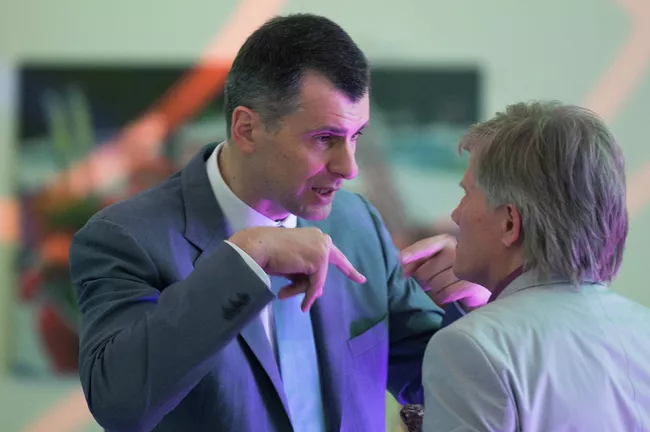 Михаил Прохоров и Дмитрий Васильев