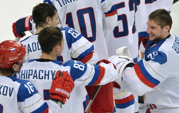 Хоккеисты сборной России
