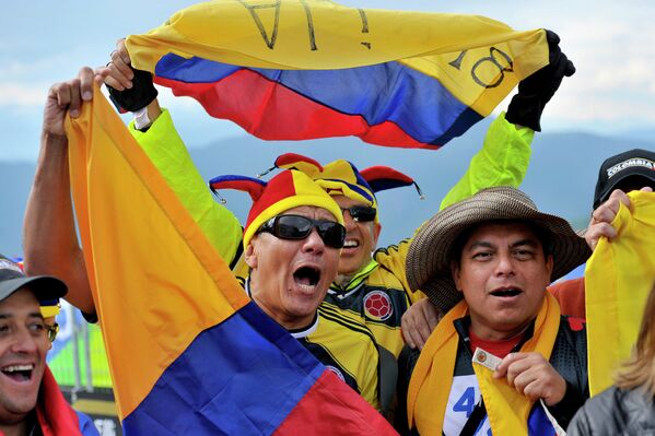 Колумбийские болельщики