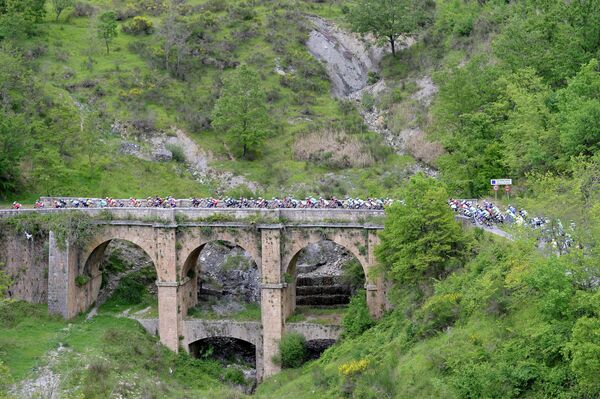 Велогонщики на Джиро д'Италия