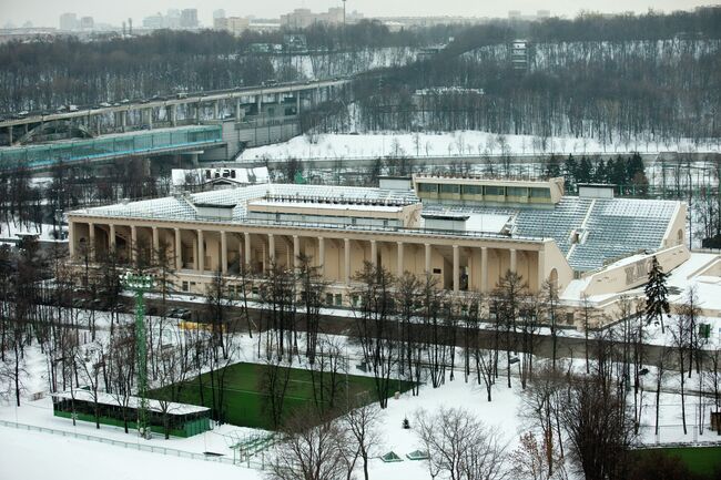 Бассейн спортивного комплекса Лужники в Москве