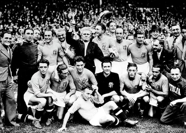 Футболисты сборной Италии, 1938 год