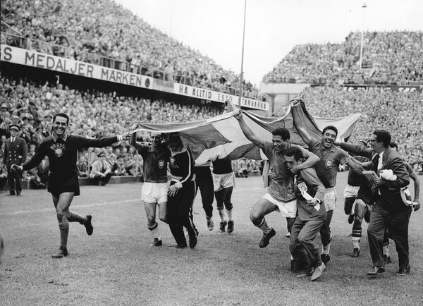 Футболисты сборной Бразилии, 1958 год
