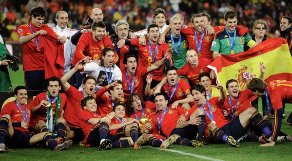 Футболисты сборной Испании, 2010 год