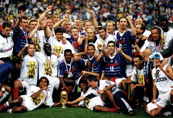 Футболисты сборной Франции, 1998 год