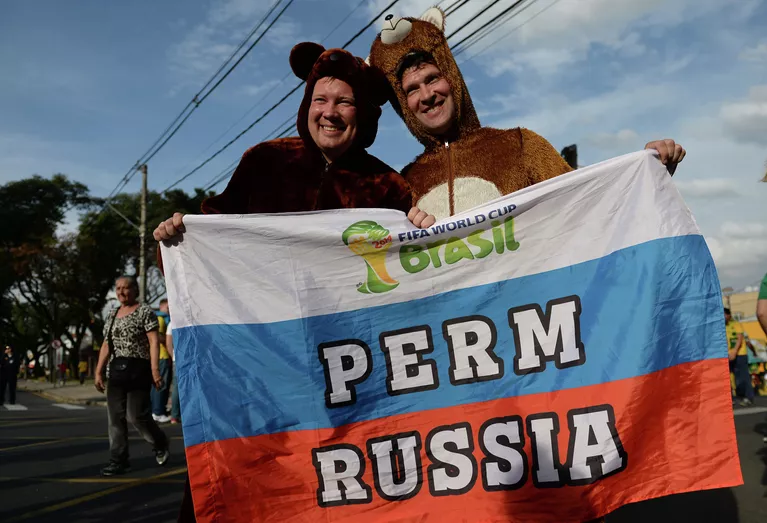 Болельщики сборной России Болельщики сборной России