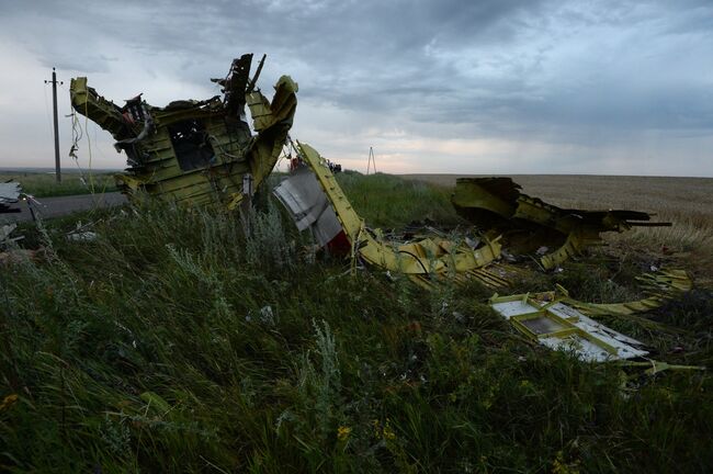 Крушение малайзийского Boeing на Украине